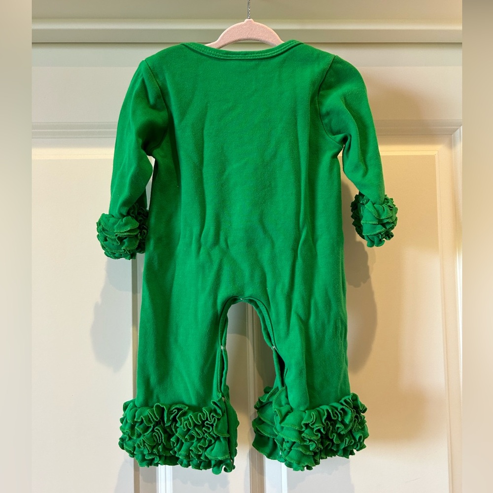 Nativity Ruffle Romper 3-6M - Picture 3 of 7